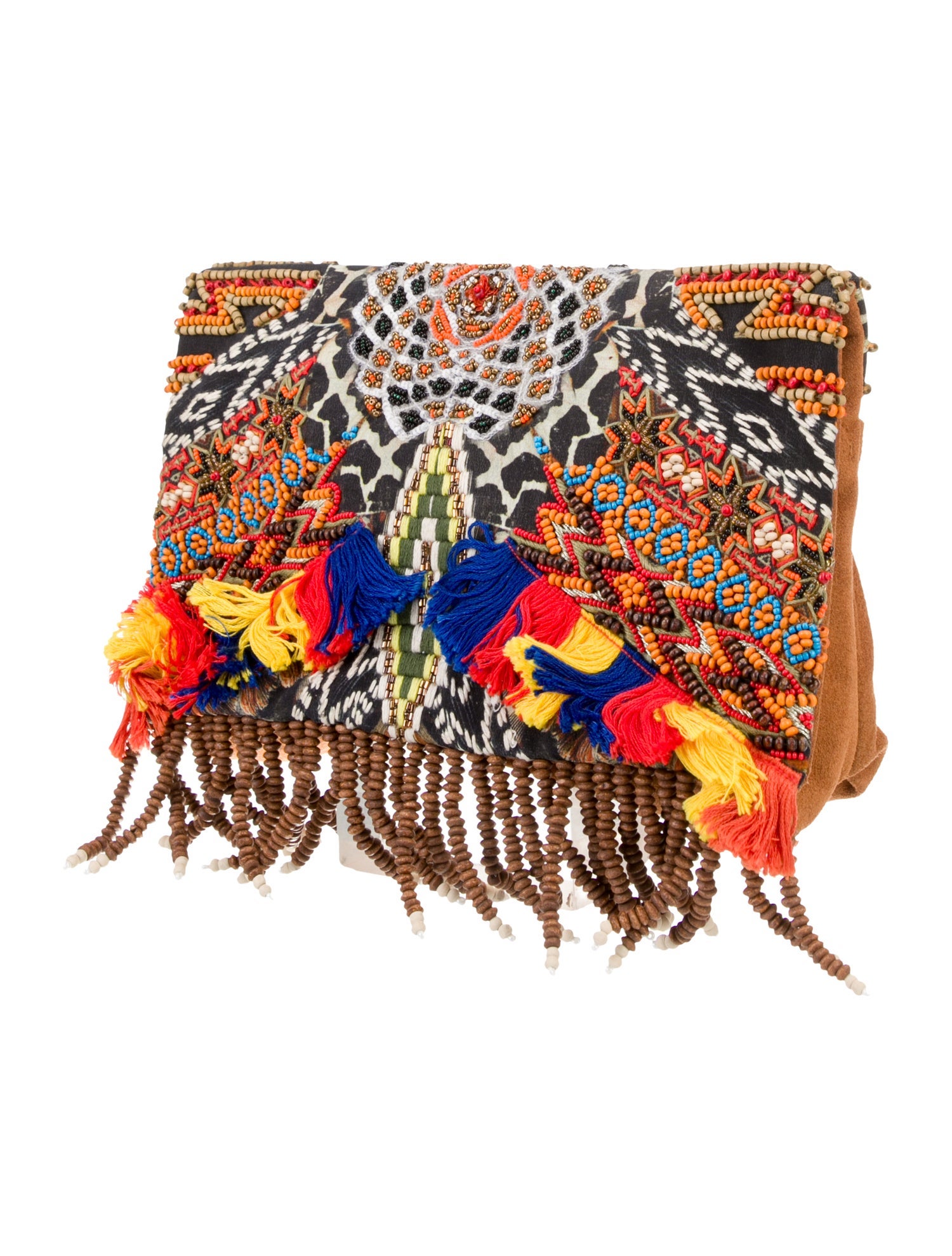 Camilla Suede Clutch